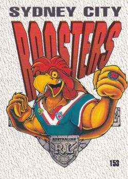 1995 Dynamic ARL Series 2 #153 Sydney Roosters crest Front